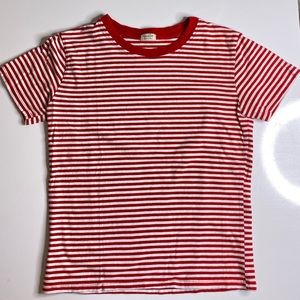 Brandy Melville Red Striped Shirt
